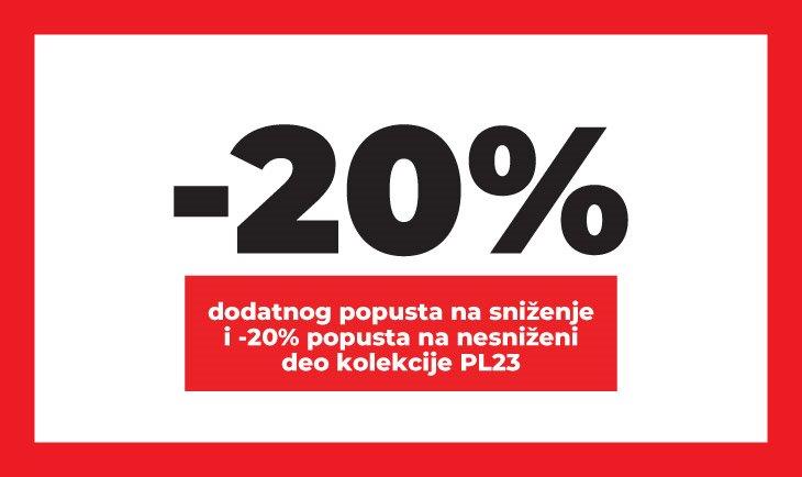 -20% na PL23 i outlet