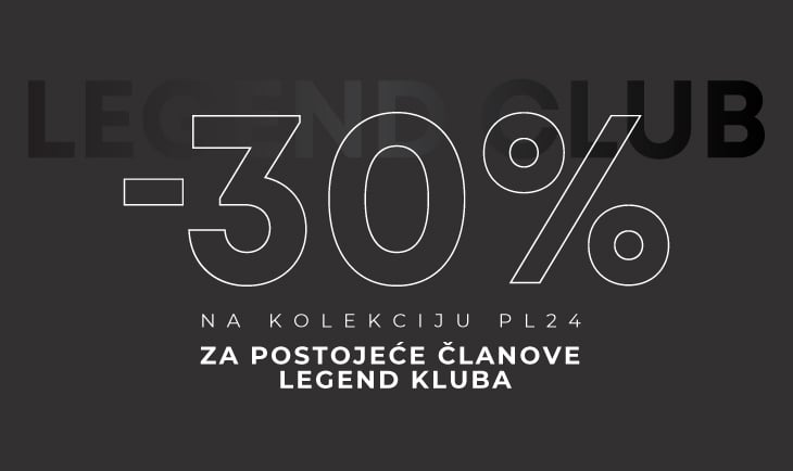 Legend Club -30 % za postojeće članove