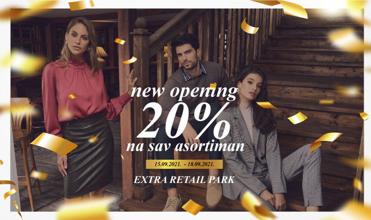 New opening - Extra retail park