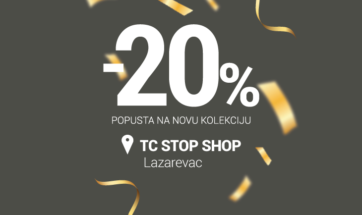 TC Stop Shop Lazarevac rođendanski popust!