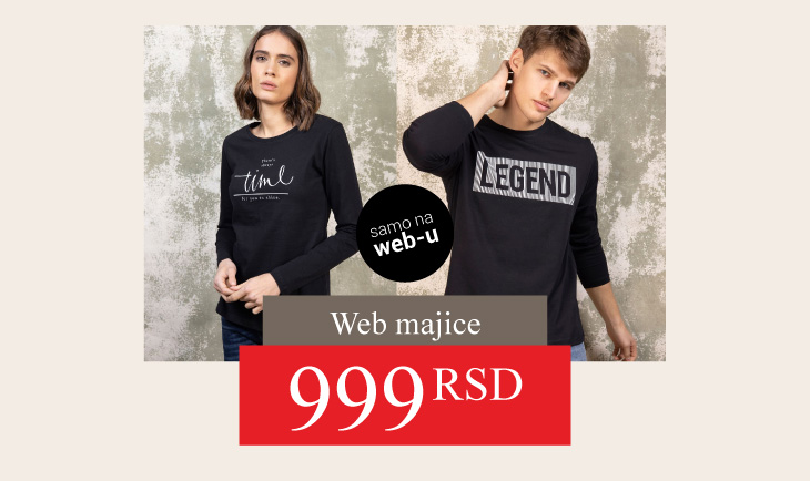 WEB majice // 999 RSD