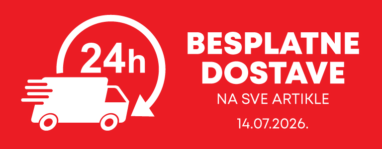 24 h besplatne dostave 14.07.2026