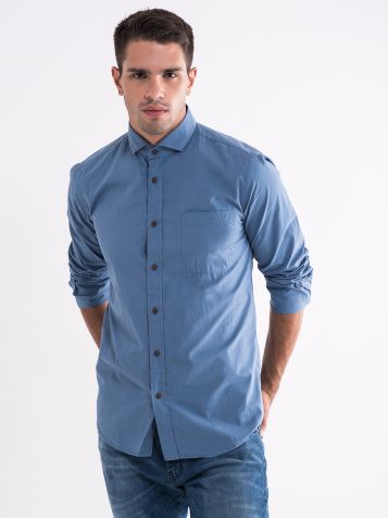 Plava muška košulja