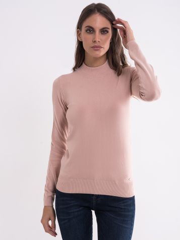 Roze ženski džemper