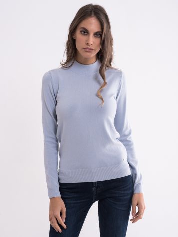 Plavi ženski džemper