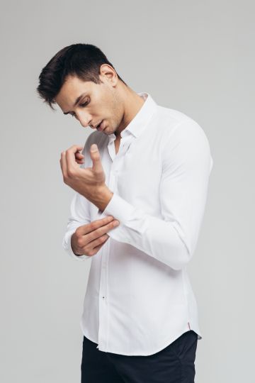 Muška košulja u bijeloj boji