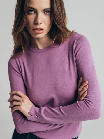 Ženski ljubičasti džemper