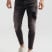 Crne skinny tapered farmerice sa efektom cepanja -model 130