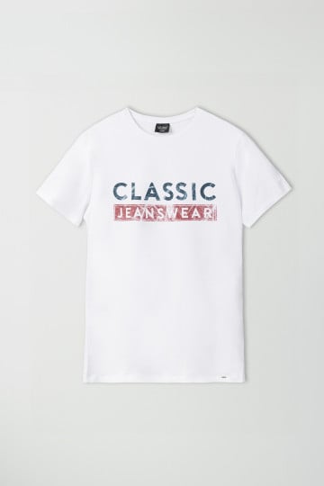 Pamučna CLASSIC bela majica