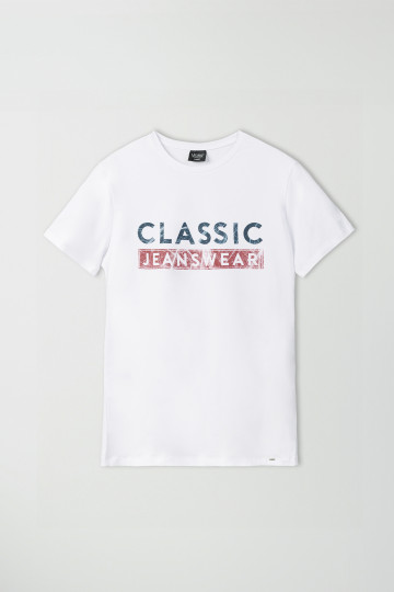 Pamučna CLASSIC bijela majica