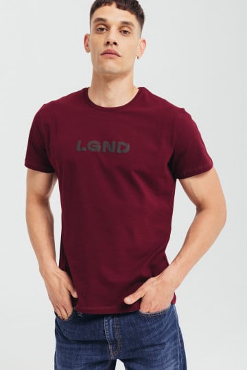 Majica LGND u bordo boji