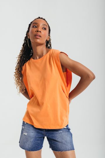 Ženska majica u narandžastoj boji