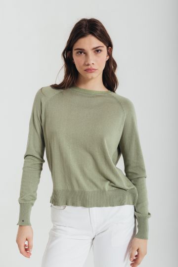Džemper u zelenoj boji