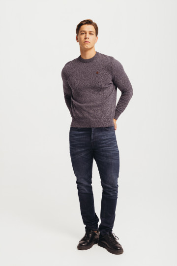 Tamne muške farmerke sa skinny nogavicama-model 115