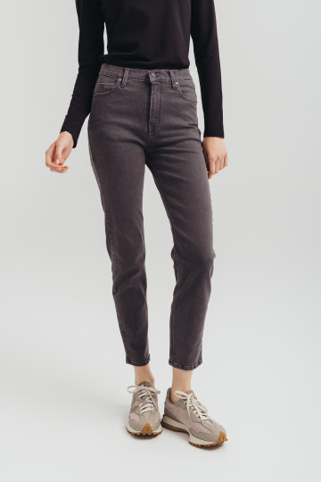Mom fit farmerke visokog struka i suženih nogavica - model 213