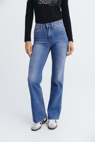 Slim fit flare farmerke sa visokim strukom -model 248
