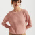 Roze oversize džemper