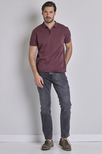 Muške slim fit farmerke sa ravnom nogavicom i niskim strukom - model 108