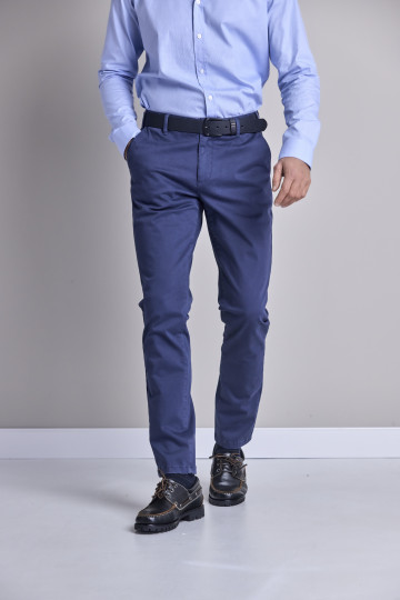 Muške pamučne slim pantalone 