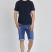 Muške teksas bermude slim fit kroja