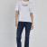Farmerke slim kroja sa zvonastim nogavicama- tamni denim model 201