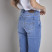 Slim fit jeans sa ravnim nogavicama i srednjim strukom - model 202