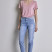Mom fit farmerke sa visokim strukom - model 213