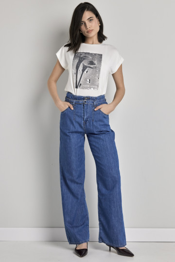 Ženske wide leg farmerke - model 276