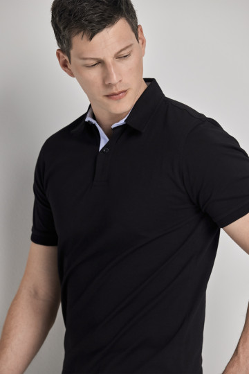 Muška pamučna slim fit polo majica