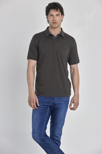 Muška pamučna slim fit polo majica