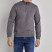 Muški pamučni duks sa polu-zip kragnom