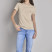 Pamučna ženska majica slim fit