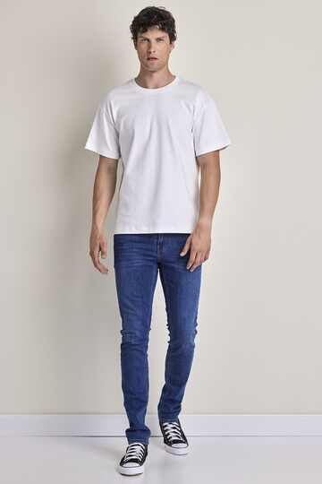 Muške skinny farmerke sa niskim strukom-model 113