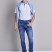 Muške skinny farmerke -nizak struk model 113