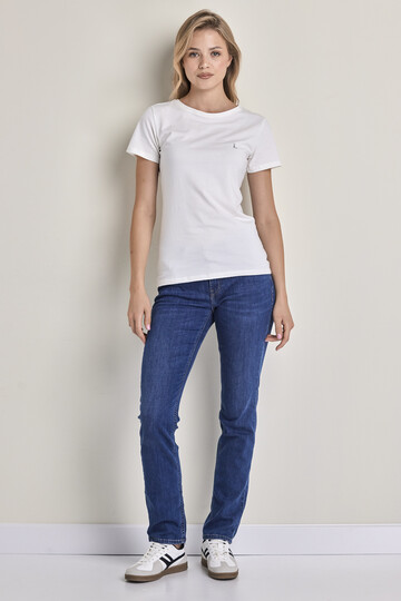Ženske slim fit farmerke sa ravnim nogavicama-model 202
