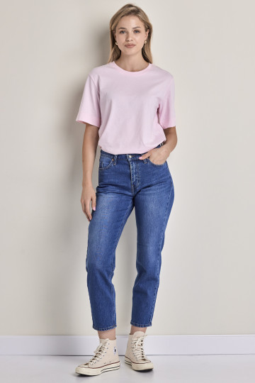 Mom fit farmerice sa visokim strukom -model 213