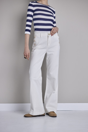 Ženske slim fit farmerke sa flare nogavicama - model 259