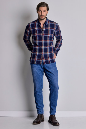 Muške regular fit farmerke sa low strukom - model 106