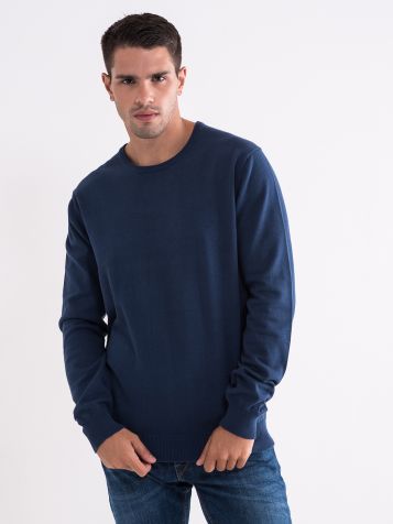 Basic džemper plavi 
